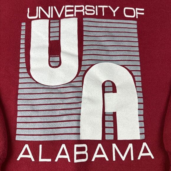 Vintage RUSSELL University Alabama Crimson Tide Sweatshirt‎ Mens Large Tide USA - Picture 2 of 14